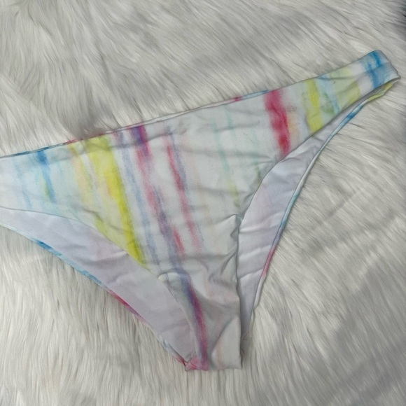 NWOT Bar III Multicolored Cheeky Bikini Bottom - Picture 4 of 6